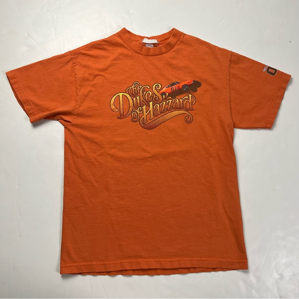 00X - VINTAGE 00s THE DUKES OF HAZZARD GENERAL LEE TV PROMO T SHIRT - Picture 2 of 4